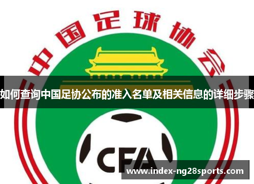 如何查询中国足协公布的准入名单及相关信息的详细步骤
