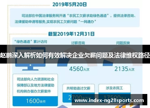 赵鹏深入解析如何有效解决企业欠薪问题及法律维权路径